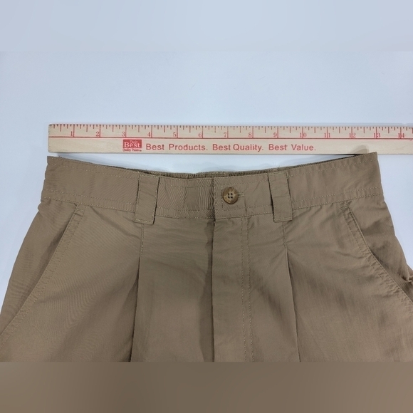 NWT Campmor Convertible Pants Tan Khaki Women's XS Elastic Waist Camping Outdoor - Picture 11 of 12